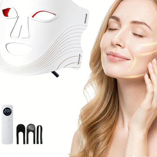 ORABUNNY LED Light Mask | 7-Color Red Light Therapy | FDA-Cleared Skin Care Device